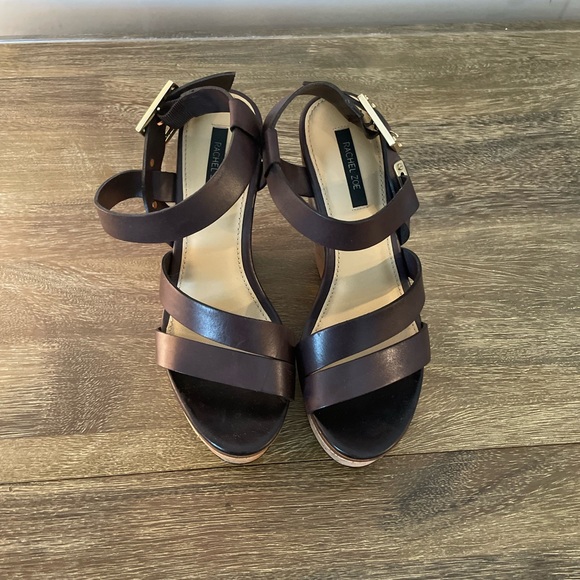 Rachel Zoe brown heels - Picture 3 of 3